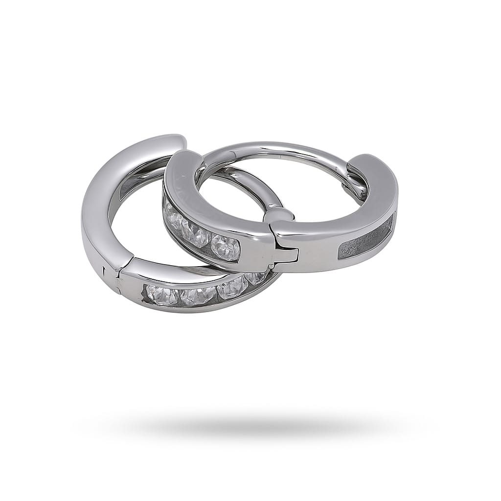 Iyamy Silver Stud Earrings