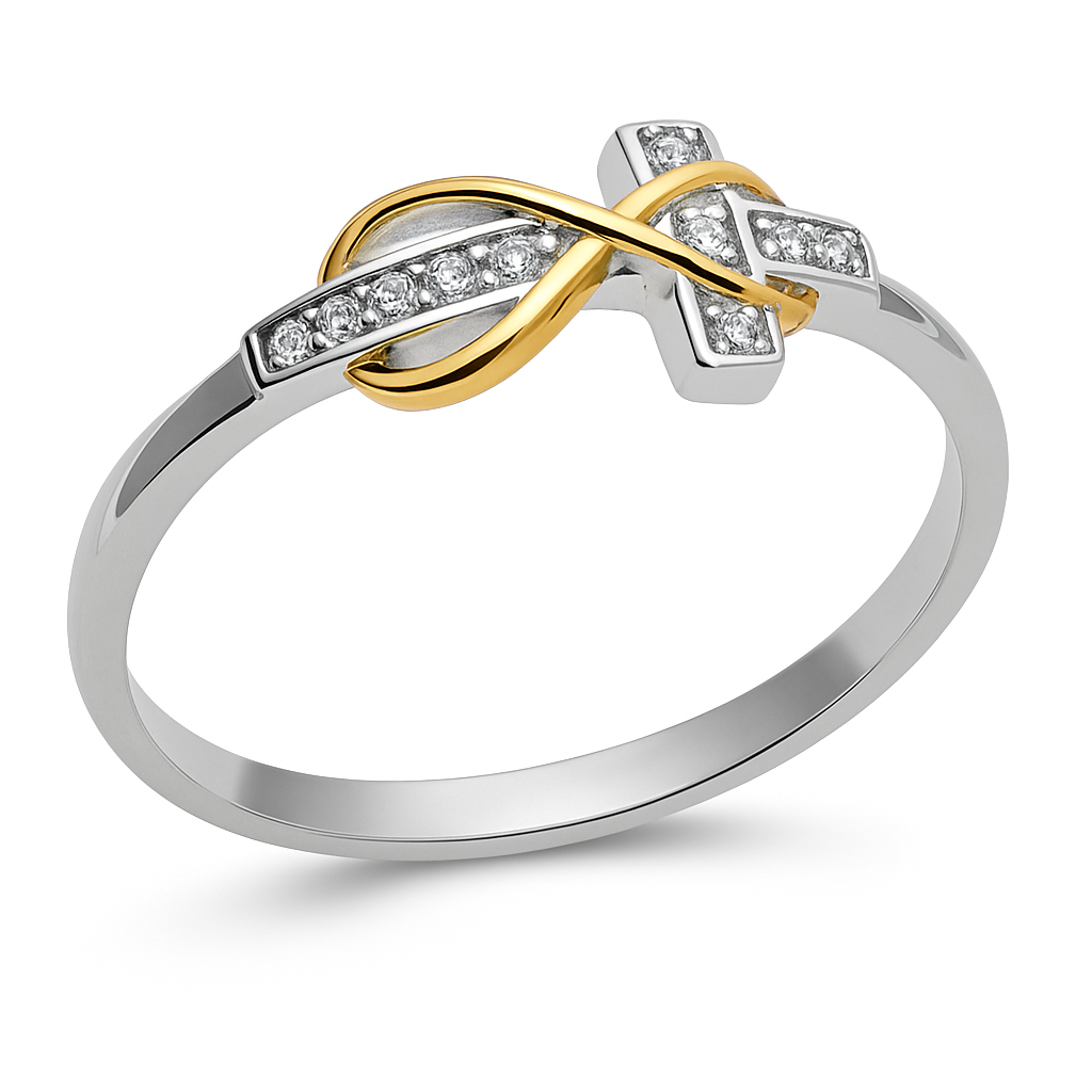 SACRED FAITH STERLING SILVER RING