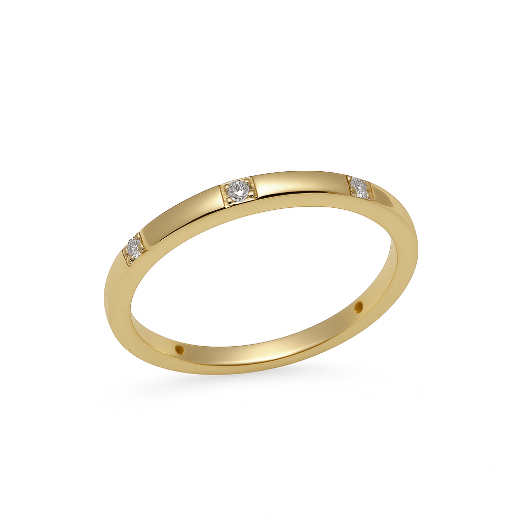 Minimal Luxe 925 Silver Band Ring