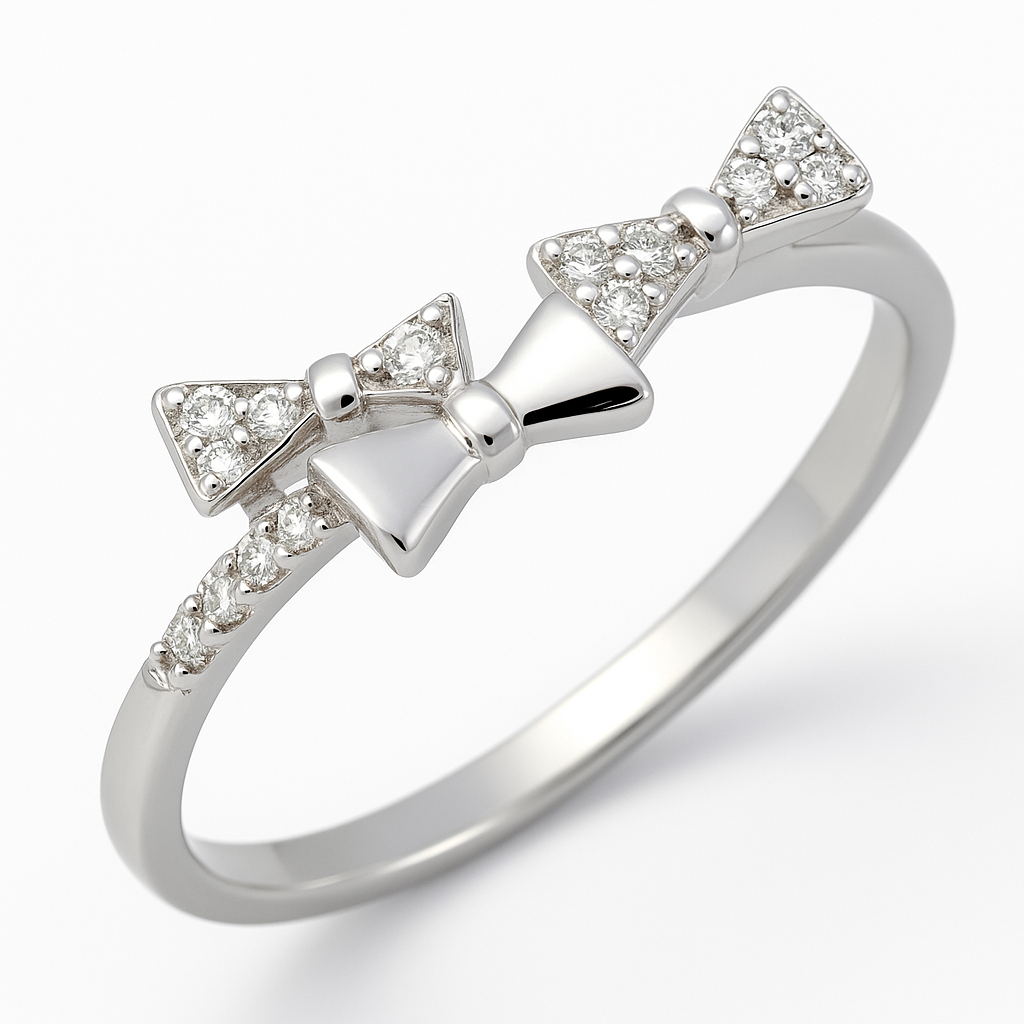 TWILIGHT BOW 925 STERLING SILVER RING