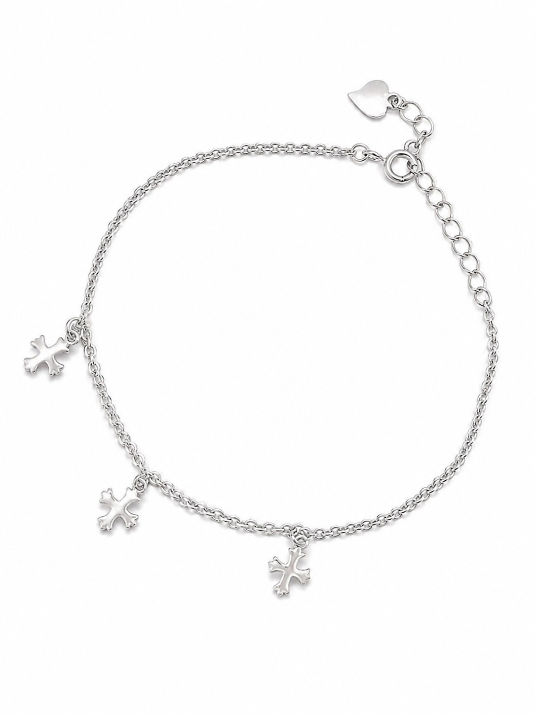SUCCES CROSS 925 SILVER BRACELET
