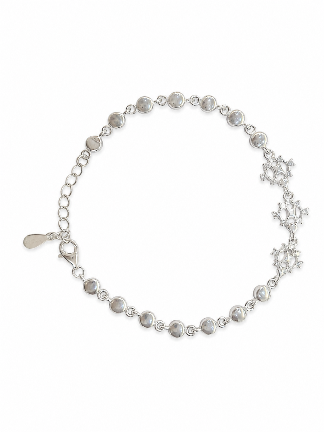 CELESTINE MESH 925 STERLING SILVER BRACELET