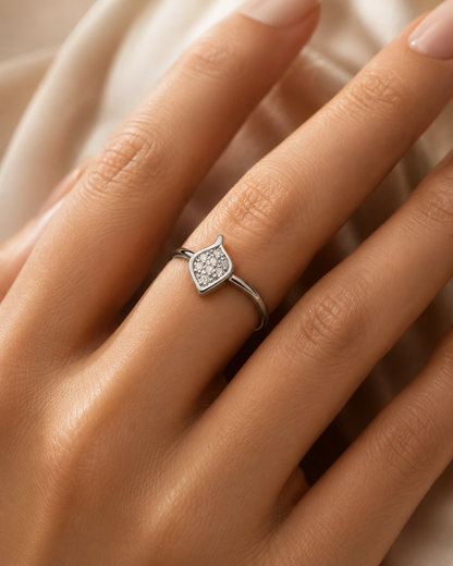 LEAF OF SOUL 925STERLING SILVER RING