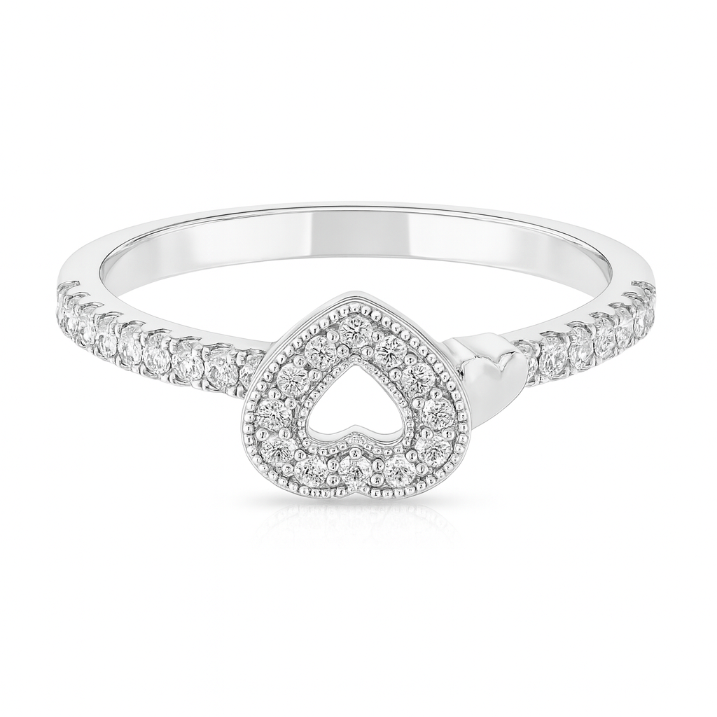 RADIANT LOVE 925 STERLING SILVER RING