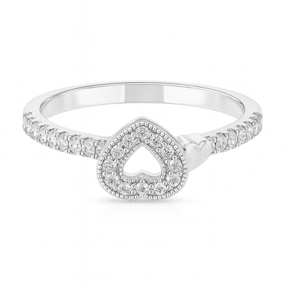 RADIANT LOVE 925 STERLING SILVER RING