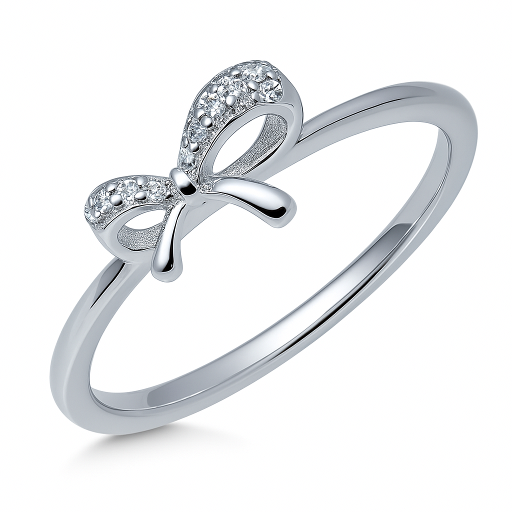 CHARMED RIBBON 925 SILVER RING