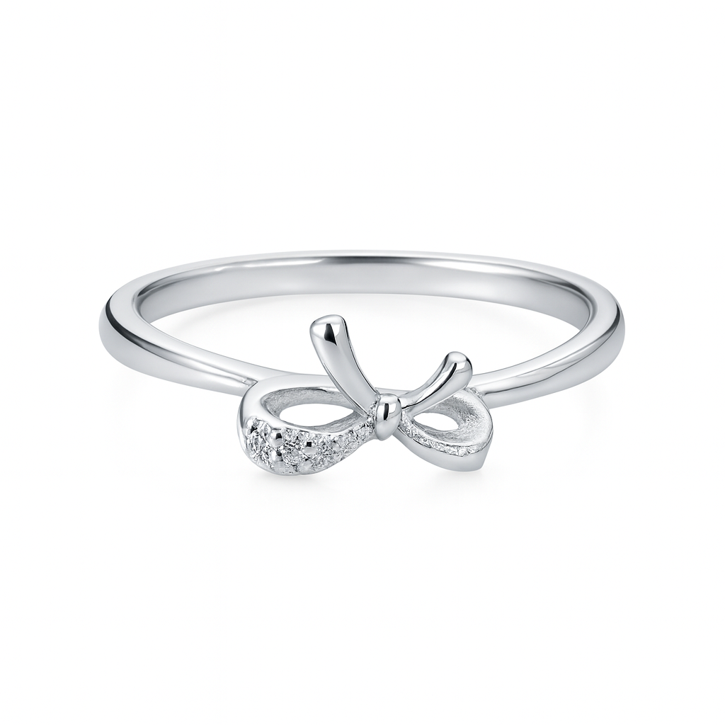 CHARMED RIBBON 925 SILVER RING