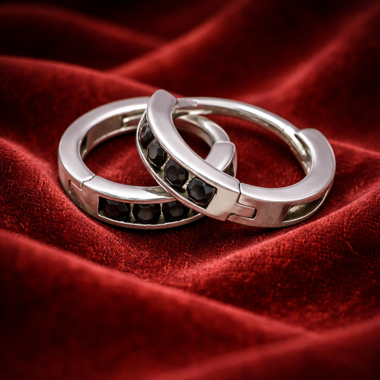 Iyamy Modern Silver Earrings