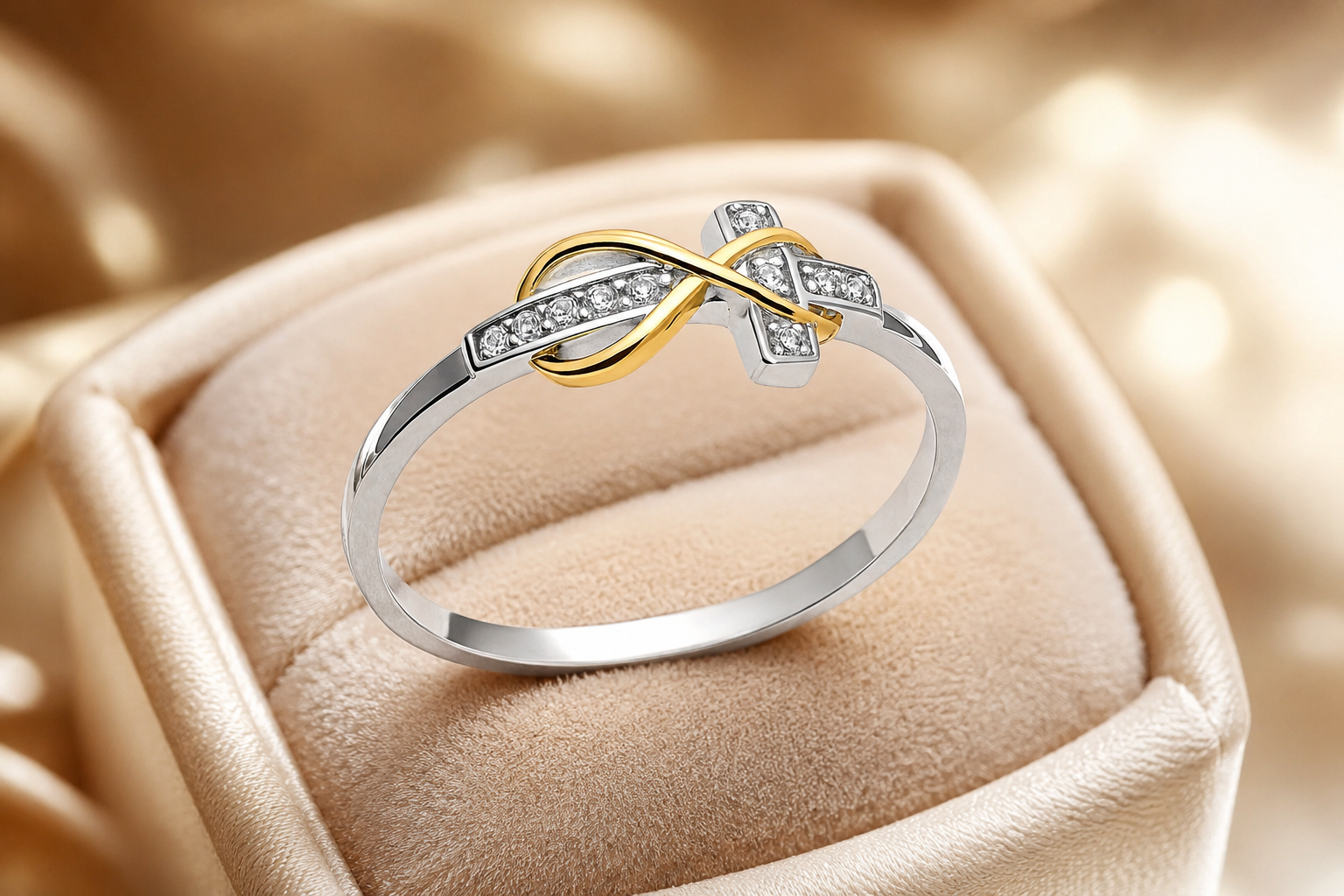 SACRED FAITH STERLING SILVER RING