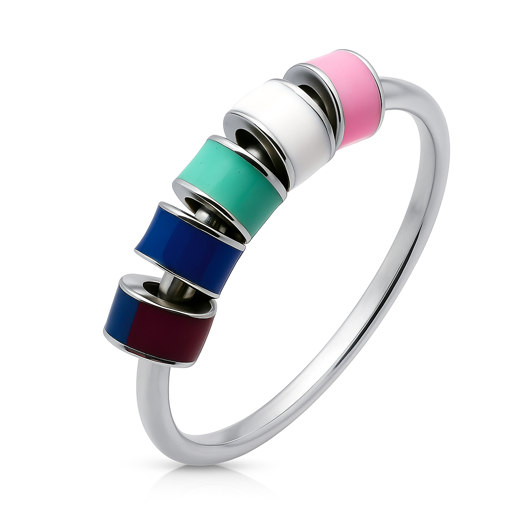 Candy Carousel 925 Sterling Silver Ring