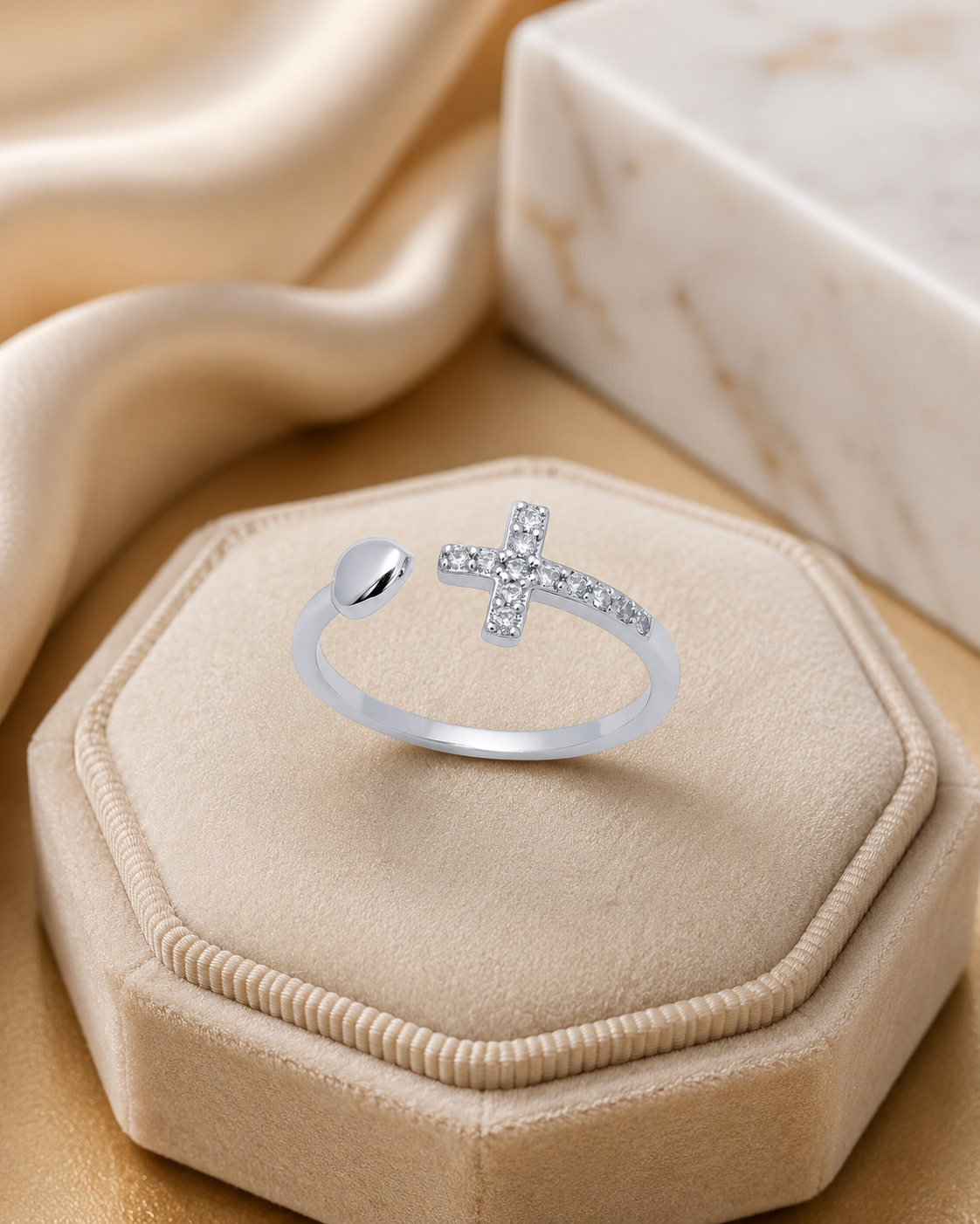 Sacred Shine Open Ring