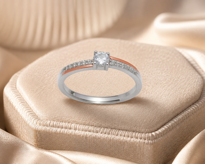 Celestial Spark 925 Sterling Silver Ring