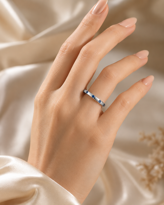 Eternal Spark Stackable Ring