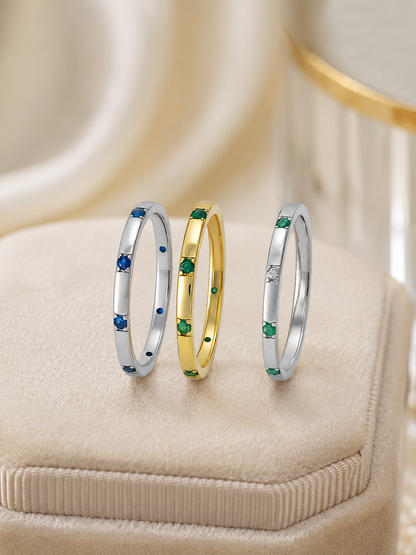 Eternal Spark Stackable Ring
