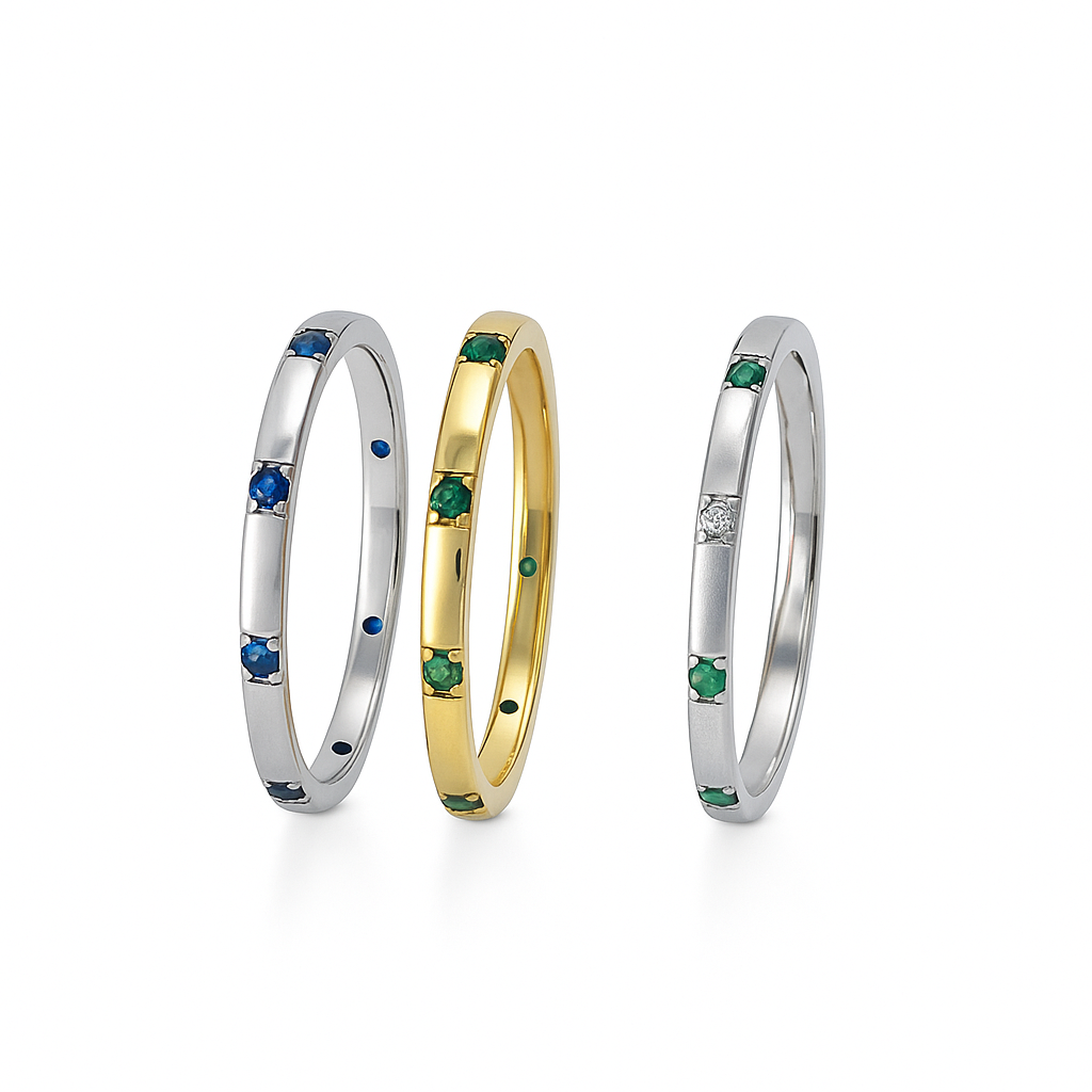 Eternal Spark Stackable Ring
