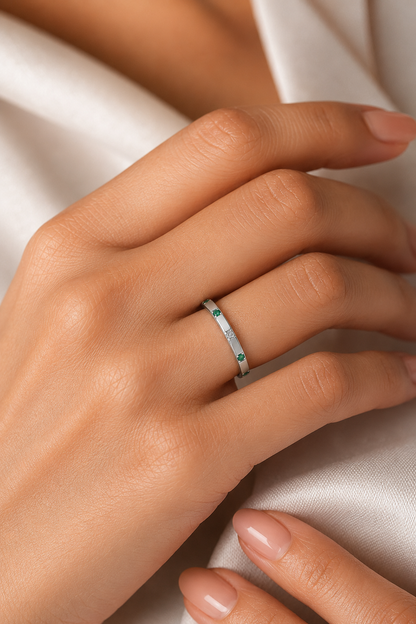 Eternal Spark Stackable Ring