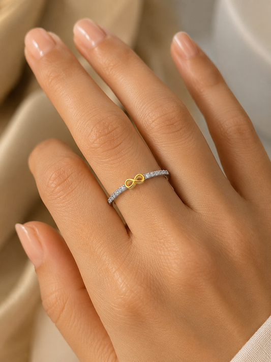 Infinite Spark 925 Silver Ring