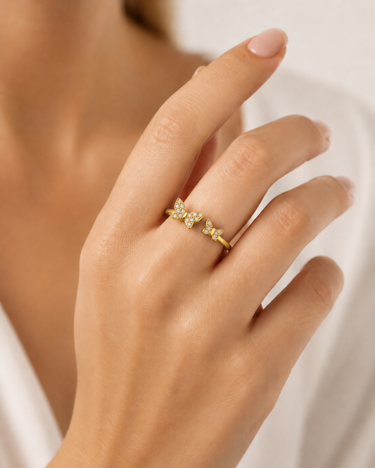 Butterfly Open Ring
