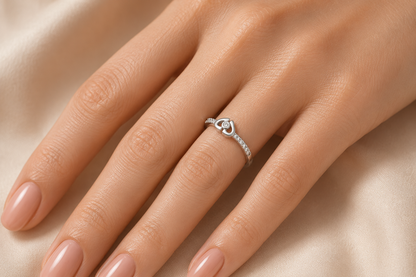 CORE OF LOVE 925 STERLING SILVERRING