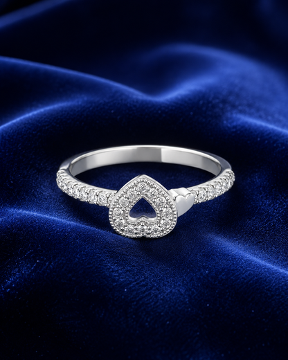 RADIANT LOVE 925 STERLING SILVER RING