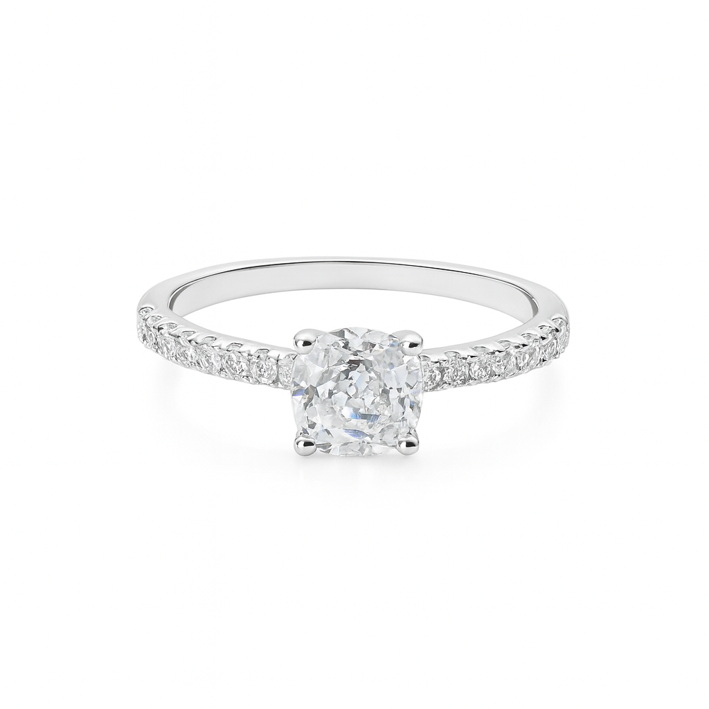 AURORA SOLITAIRE 925 STERLING SILVER RING