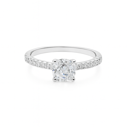 AURORA SOLITAIRE 925 STERLING SILVER RING