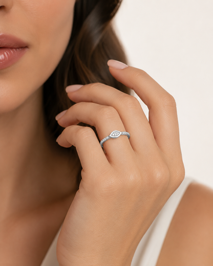 FIRST KISS 925 STERLING SILVER RING
