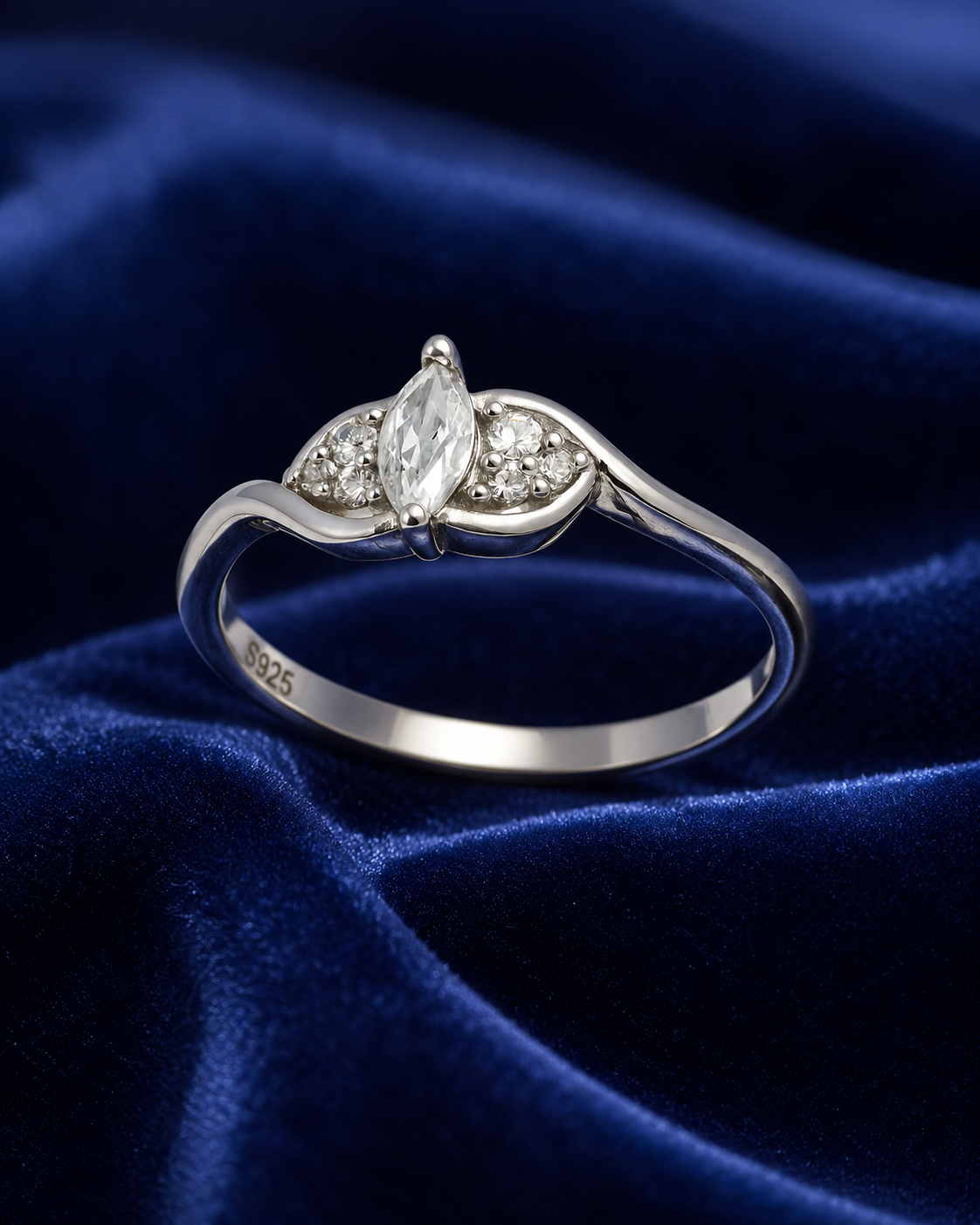 PETAL SHINE 925 STERLING SILVER RING