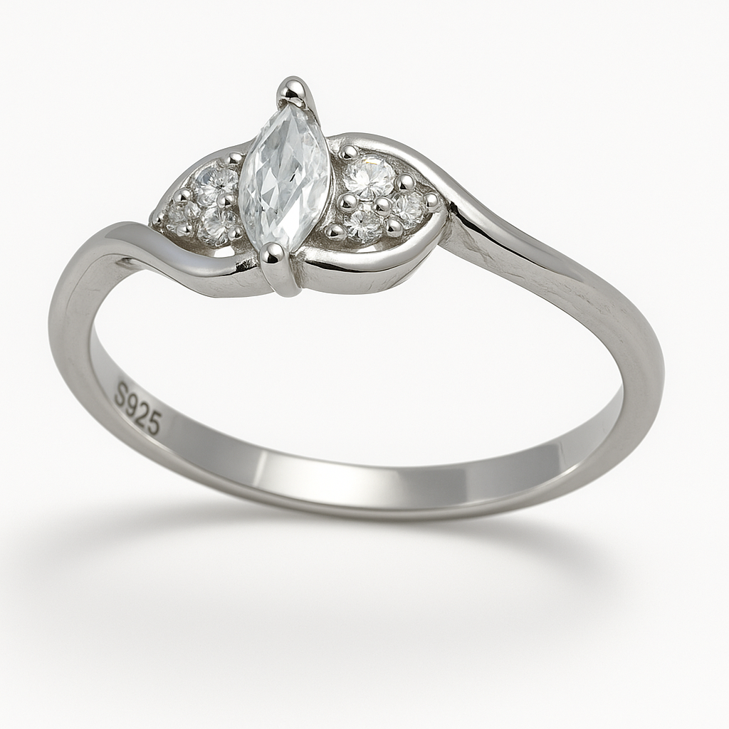 PETAL SHINE 925 STERLING SILVER RING