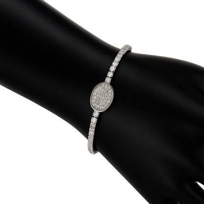 LUSTRA OVAL 9235 SILBVER BRACELET