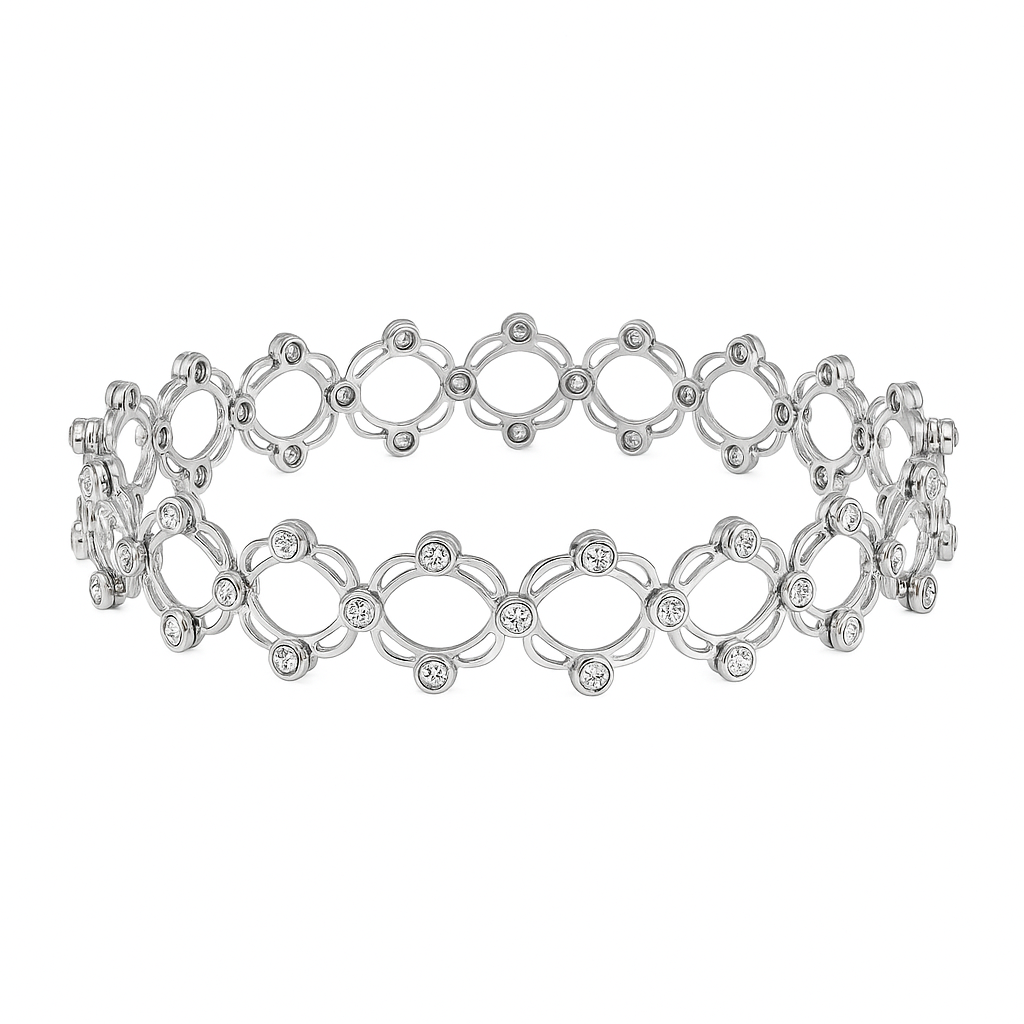 MAGIC MESH 925 SILVER BRACELET
