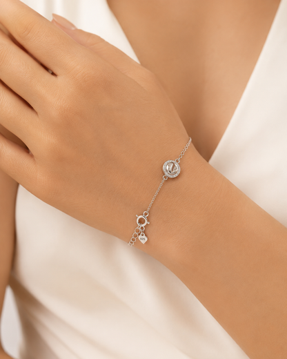 SWAN BOND STERLING SILVER BRACELET