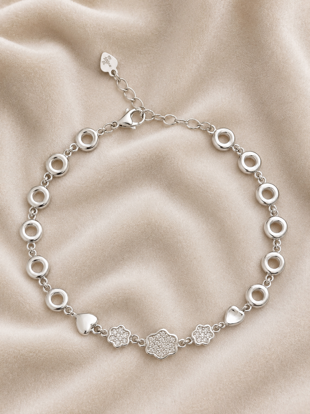 DIORRA SOLITER 925 SILVER BRACELET