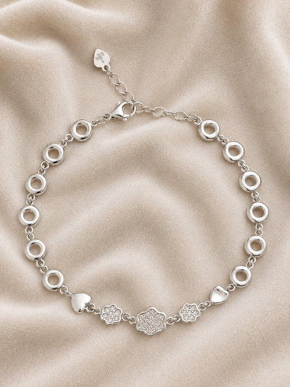 DIORRA SOLITER 925 SILVER BRACELET