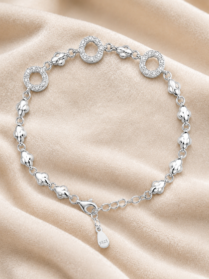 HIRA CIRCLE 925 SILVER BRACELET