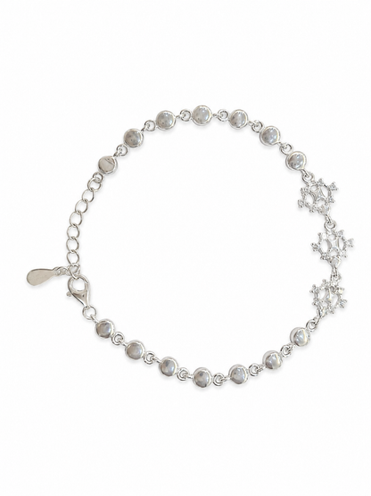 CELESTINE MESH 925 STERLING SILVER BRACELET