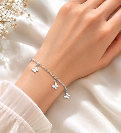 FORTUNE FLY 925 STERLING SILVER BRACELET