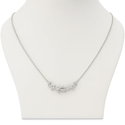 Iyamy Silver Necklace – Jasmine Design