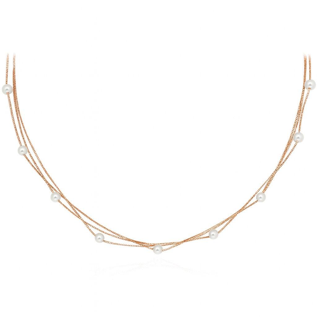 Iyamy Silver Necklace – Slim Minimal Design