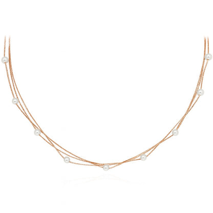 Iyamy Silver Necklace – Slim Minimal Design